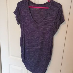 Maternity knit/stretchy short sleeve top